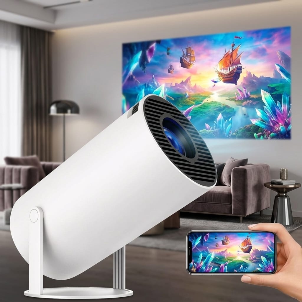 Smart Projector Pro – Cine en Casa 4K con Android 11